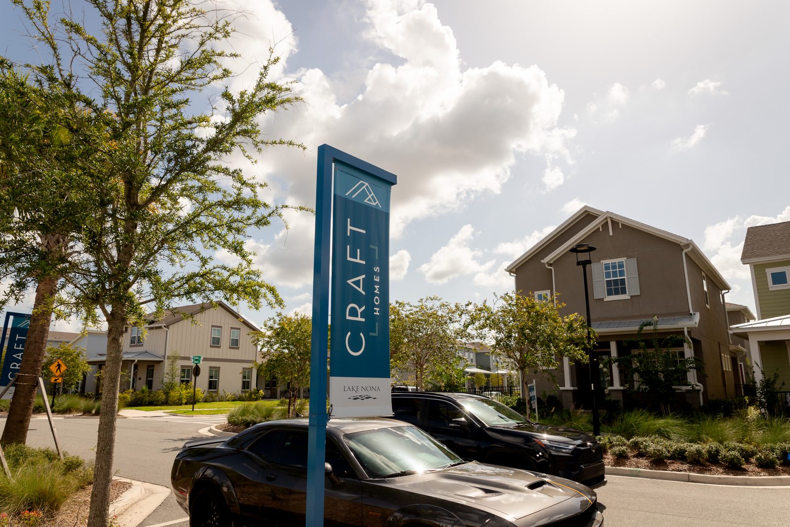 New construction model home in a Central Florida community